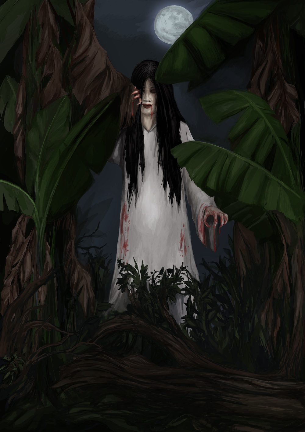 Kuntilanak haunts the second novel